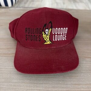 Vintage 1994 Rolling Stones Voodoo Lounge SnapBack Hat Cap Brockum 90s
